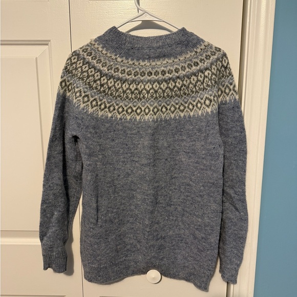 NWT M FAGRADALSFJALL TRADITIONAL ICELANDIC WOOL SWEATER - Picture 4 of 5